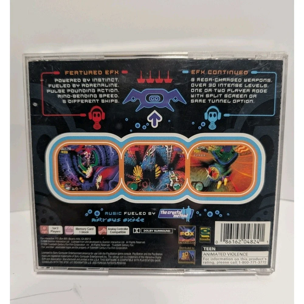 N2O: Nitrous Oxide‎ – PlayStation 1 PS1 – Complete CIB Shooter Classic